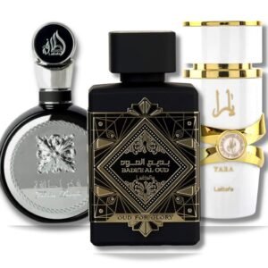 Lattafa Bade'e Al Oud Amethyst - Floral, Fruity, Amber, Oud - Eau de Parfum Long-Lasting Fragrance for Unisex, 3.40 Ounce / 100 ml