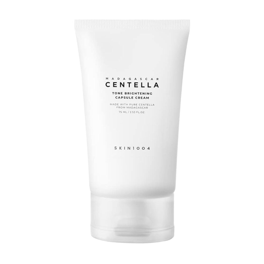 SKIN1004 Tone Balancing Capsule Cream, Korean Face Moisturiser with Madewhite, Niacinamide & Tranexamic Acid, Hydrating