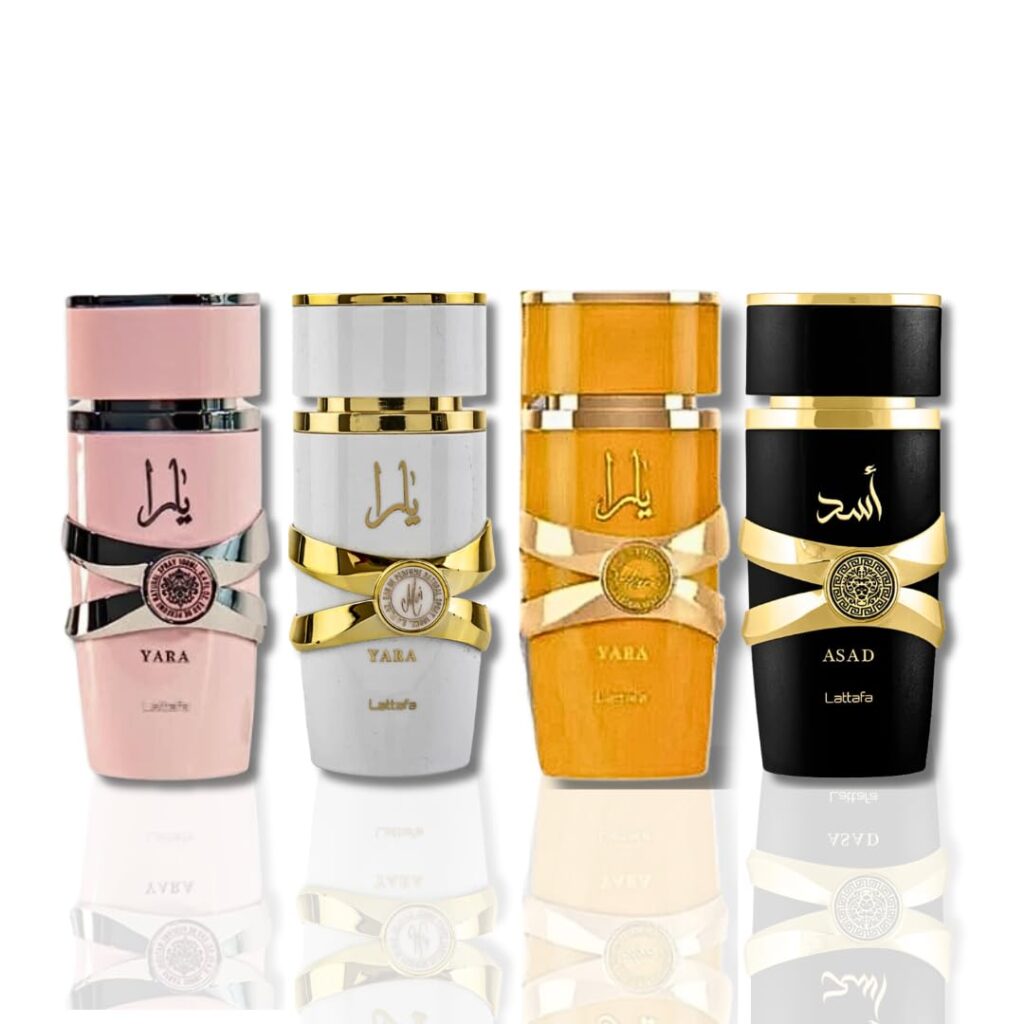 Lattafa Yara - Vanilla, Gourmand, Fruity, Floral - Eau de Parfum Long-Lasting Fragrance for Women, 3.40 Ounce / 100 ml