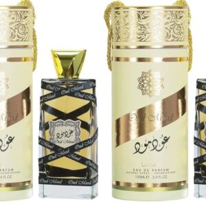 Lattafa Perfumes Oud Mood for Unisex Eau de Parfum Spray, 3.4 Ounce