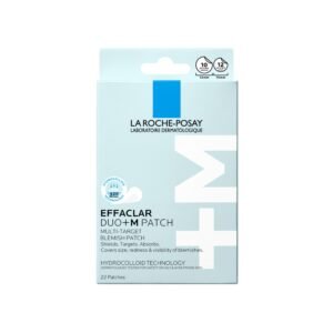 La Roche-Posay Effaclar Multi-Target Blemish Patches, Hydrocolloid Pimple Patches For Face Shields, Targets & Absorbs, Suitable Under Makeup, 22 Patches, 12 Small Size & 10 Medium Size