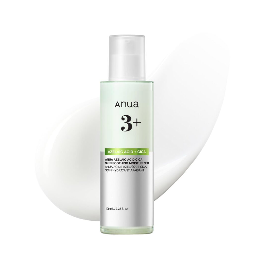 ANUA Azelaic Acid CICA Skin Soothing Moisturizer, Lightweight & Redness Relief, For Acne Prone Skin, Fragrance Free