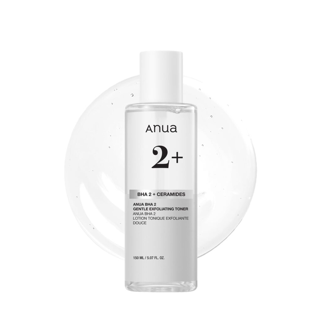 Anua BHA 2 Gentle Exfoliating Toner with Salicylic Acid, Daily Facial Toner for Pore Care and Smooth Skin