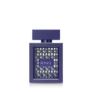 Lattafa Rave Now Intense Eau de Parfum Spray for Men, 3.4 Ounce