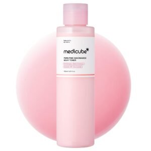 medicube PDRN Toner Salmon DNA Milky Toner _ for Hydrating, Moisturizing, Soothing with Ceramide, Peptide _ Glass Glow