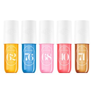 Sol de Janeiro Mist and Match Hair & Body Perfume Bundle _ Includes 5 90ml Cheirosa Fragrances