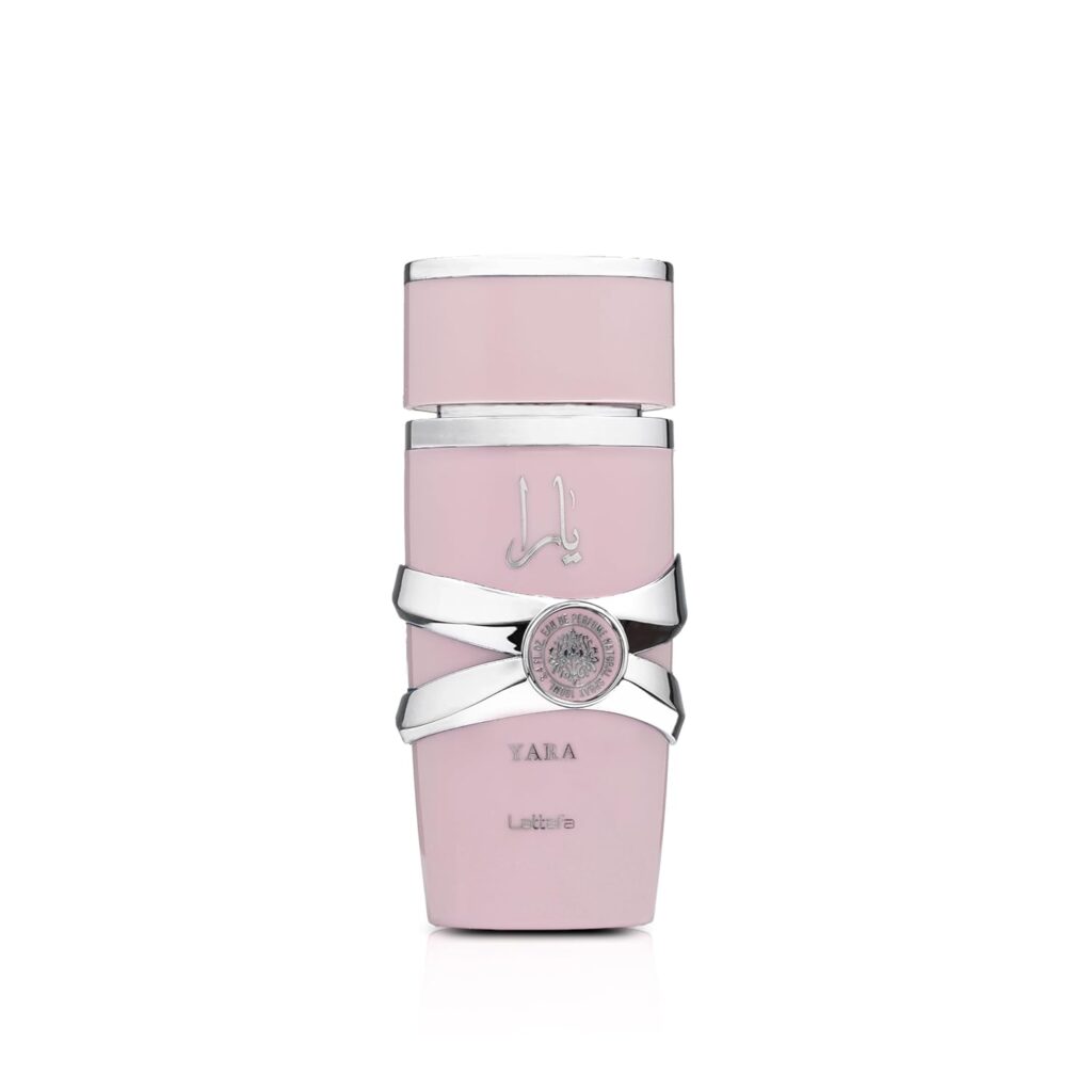 Lattafa Yara - Vanilla, Gourmand, Fruity, Floral - Eau de Parfum Long-Lasting Fragrance for Women, 3.40 Ounce / 100 ml