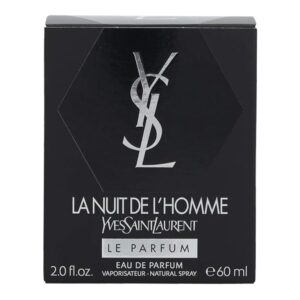 Yves Saint Laurent La Nuit De L'Homme Ysl Le Parfum Eau De Parfum Spray for Men, 2 Ounce