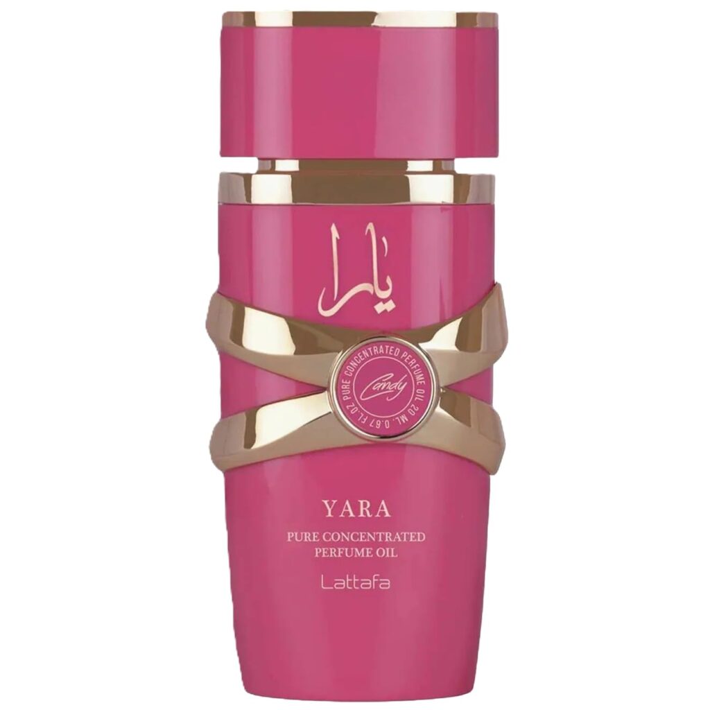 Lattafa Yara Candy - Vanilla, Fruity, Citrus, Floral - Eau de Parfum Long-Lasting Fragrance for Women, 3.40 Ounce / 100 ml