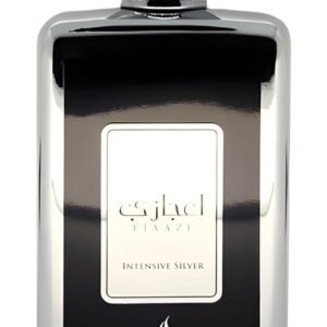 Lattafa Ejaazi Intensive Silver for Men Eau de Parfum Spray, 3.4 Ounce
