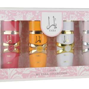 Lattafa MyYara Collection ?C 4??25ml Eau de Parfum Gift Set for Women (Yara + Yara Moi + Yara Tous + Yara Candy)