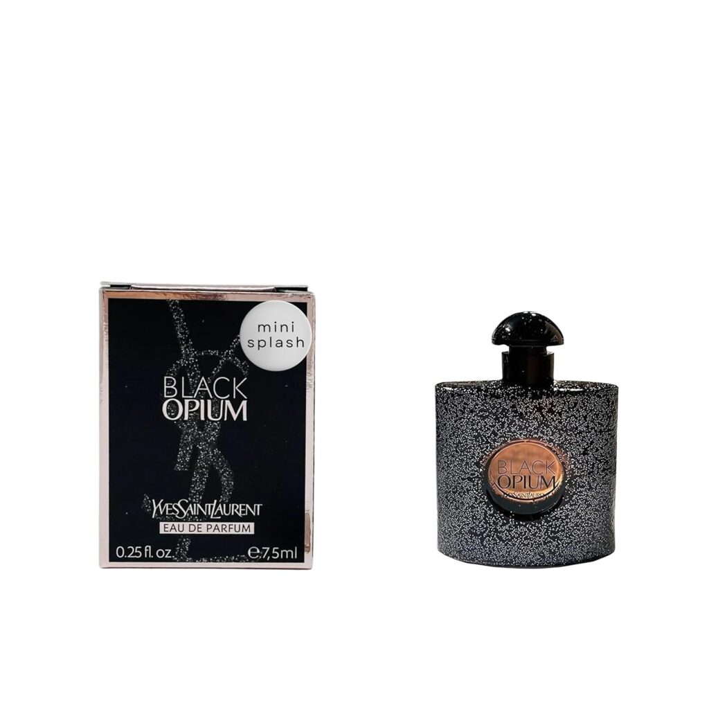 Yves Saint Laurent Black Opium Perfume for Women Mini EDP Splash 0.25 Ounce