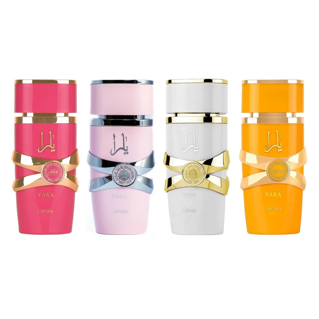 Lattafa Yara Tous - Tropical, Fruity, Floral, Vanilla - Eau de Parfum Long-Lasting Fragrance for Women, 3.40 Ounce / 100 ml