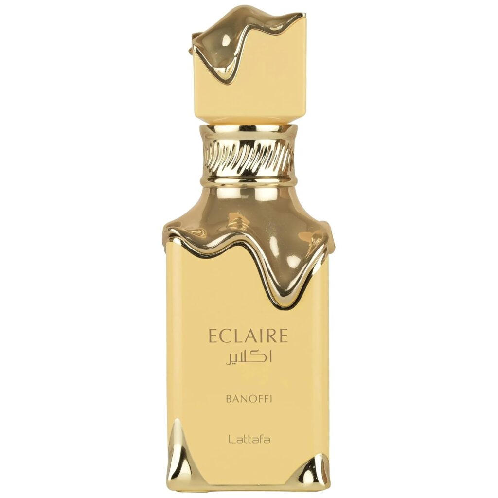 Lattafa Eclaire Banoffi ?C Gourmand, Sweet, Fruity, Musky ?C Eau de Parfum Spray Long-Lasting Fragrance for Women, 3.4 Ounce / 100 ml