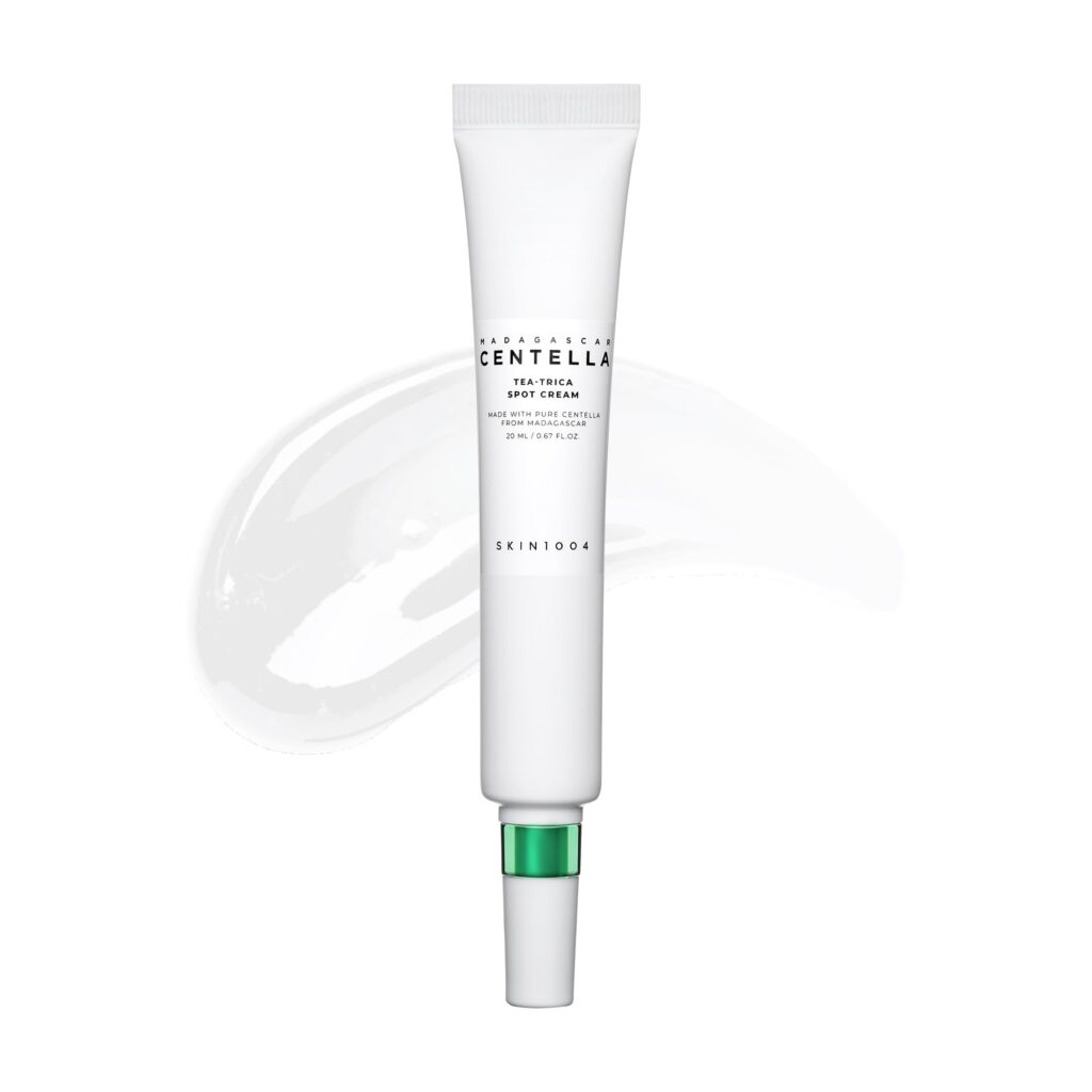 SKIN1004 Tea-Trica Spot Cream, Spot Treatment with Centella Asiatica & Tea Tree, Face Moisturizer for Soothing Targeted