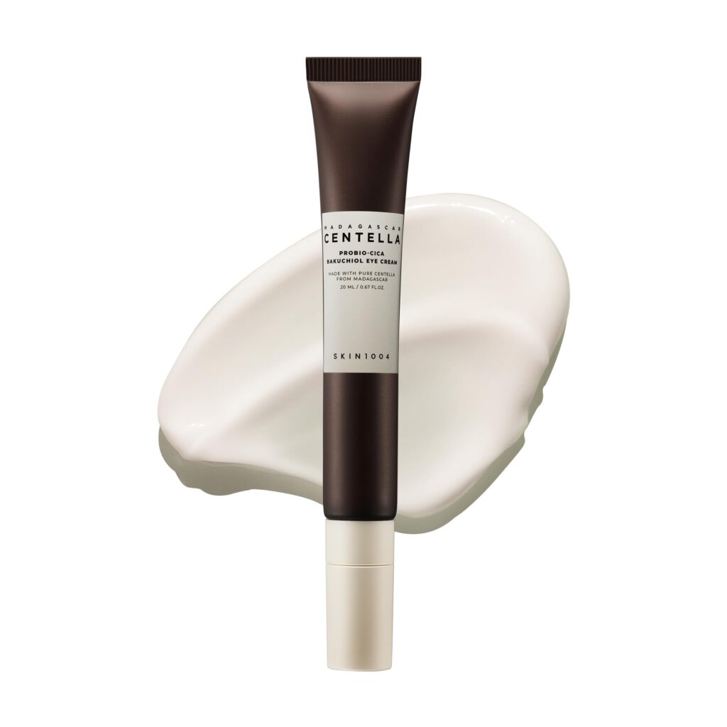 SKIN1004 Centella Probio-Cica Bakuchiol Eye Cream, Korean Eye Cream for Fine Lines with Centella, Hydrating Eye Treatment