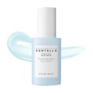 SKIN1004 Hyalu-Cica Blue Serum 1.69fl.oz, 50ml, Hydrating Face Serum with 5 Hyaluronic Acids & Madagascar Centella Asiatic