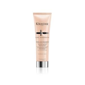 Kerastase Curl Manifesto Jour Fondamentale Hair Cream - Leave In Treatment & Heat Protectant, Controls Frizz