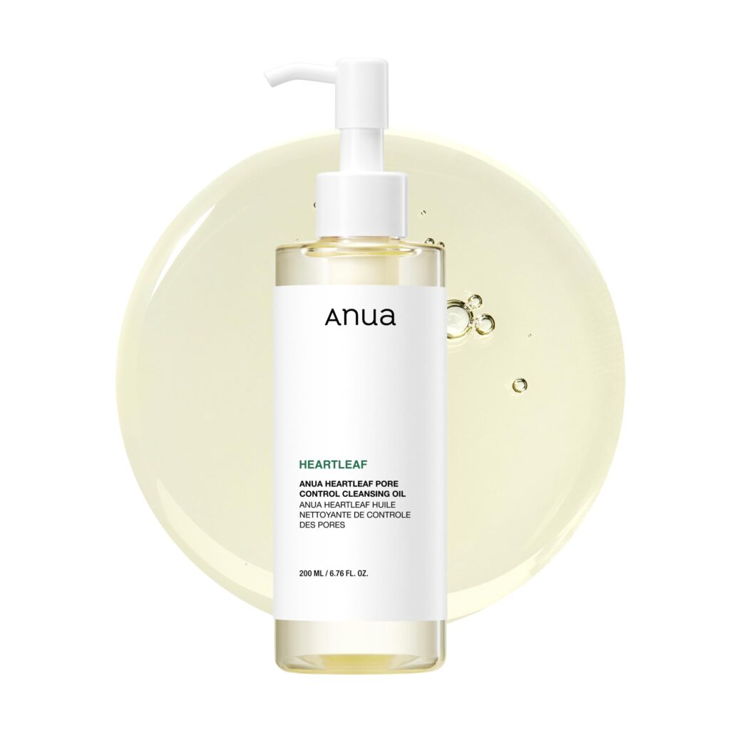 Anua Heartleaf Pore Control Cleansing Oil, Pore Cleanser, Sebum Care, Gentle Melting Oil Cleanser for Face
