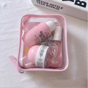 Sol de Janeiro Brazilian Travel Set Body Lotion, Shower Cream and Bum Bum Cream ( Pink No.68)
