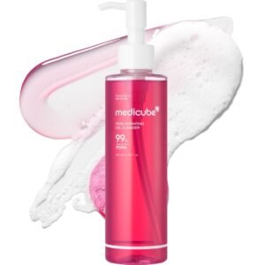 medicube PDRN Jelly to Foam Cleanser _ Low pH Hydrating Daily Face Wash for All Skin Types _ With PDRN, Collagen & LHA