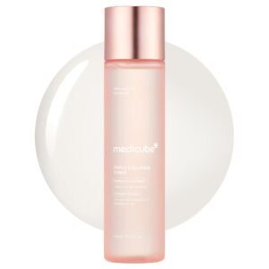 Medicube Triple Collagen Toner - Hydrolyzed, Atelo, & Soluble Collagen for Deep Hydration & Plump Skin - Fast-Absorbing