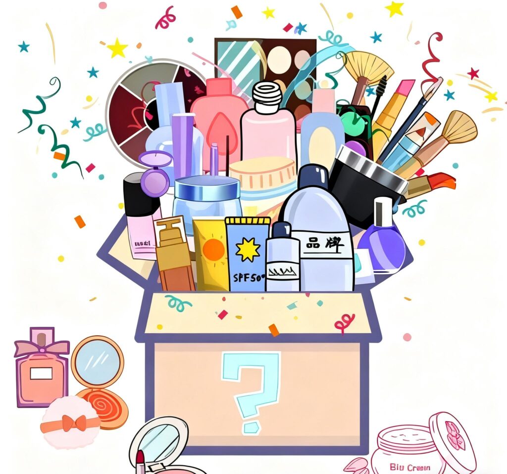 Surprise Lucky Mystery Boxes Mystery Perfume Boxes Bath And Body Care Skincare Selfcare Bodycare Set Bodycare Layering Set 5 in 1